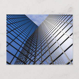 Reflektierender Büroblock Postkarte