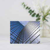 Reflektierender Büroblock Postkarte (Stehend Vorderseite)
