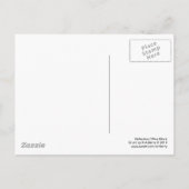 Reflektierender Büroblock Postkarte (Rückseite)