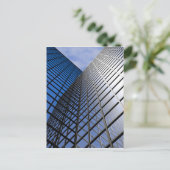 Reflektierender Büroblock Postkarte (Stehend Vorderseite)