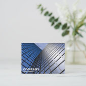 Reflektierender Büroblock Visitenkarte (Stehend Vorderseite)