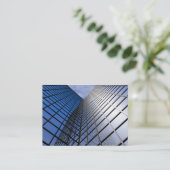 Reflektierender Büroblock Visitenkarte (Stehend Vorderseite)