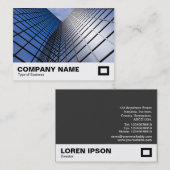 Reflektierender Büroblock Visitenkarte (Vorne/Hinten)