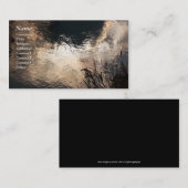 Reflektierender Sonnenuntergang - Visitenkarten Visitenkarte (Vorne/Hinten)