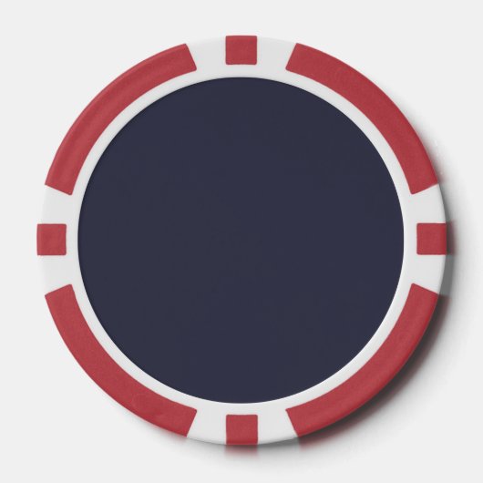 Reflektierender Teich-Fall Pantone färben 2015 Pokerchips (Vorderseite)