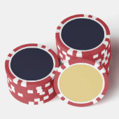 Reflektierender Teich-Fall Pantone färben 2015 Pokerchips (Stapel)