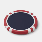 Reflektierender Teich-Fall Pantone färben 2015 Pokerchips (Einzeln)