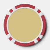Reflektierender Teich-Fall Pantone färben 2015 Pokerchips (Rückseite)