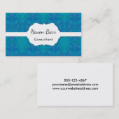 Reflektierendes, kaleidoskopisches abstraktes visitenkarte (Vorne/Hinten)