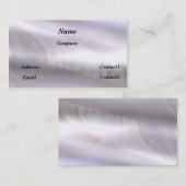 reflektierendes Metall - Visitenkarte (Vorne/Hinten)