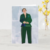 Reflektiert LeeMarie's kreatives Design Karte (Gelbe Blume)