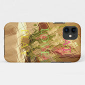 Reflektierte Blütenkunst Case-Mate iPhone Hülle (Rückseite (Horizontal))