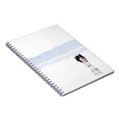 Reflektierte Border-Collie Notizblock (Rechte Seite)