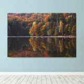 Reflektierte Farben Leinwanddruck (Insitu (Holzboden))