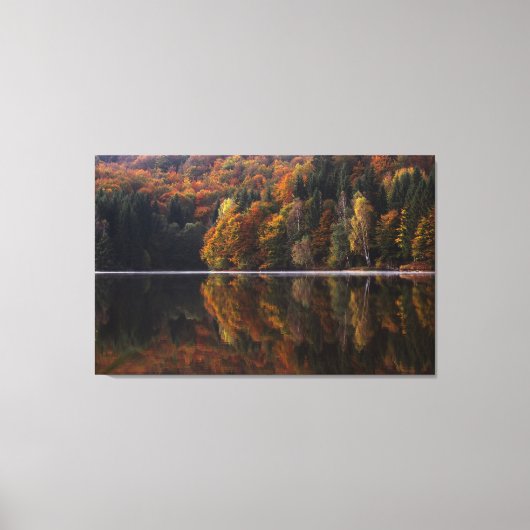 Reflektierte Farben Leinwanddruck (Vorderseite)