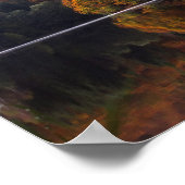 Reflektierte Farben Poster (Ecke)
