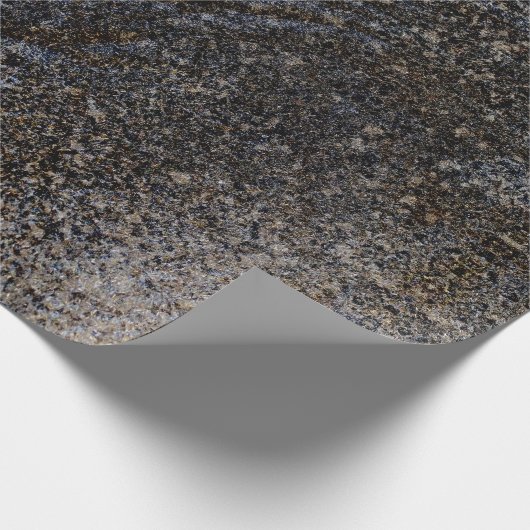 reflektierte Sternennacht Geschenkpapier (Ecke)