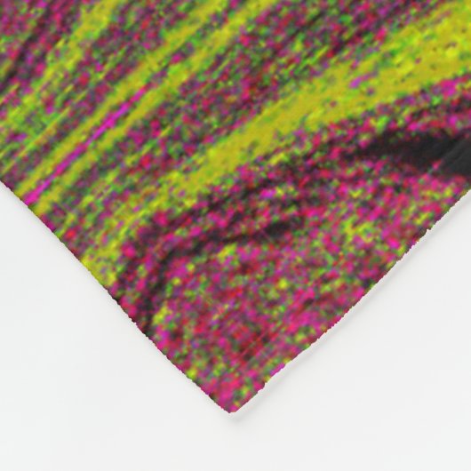 Reflektierter Lotus 13 Fleecedecke (Ecke)