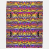 Reflektierter Lotus 15 Fleecedecke (Vorderseite)