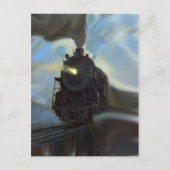 Reflektierter Zug Postkarte (Vorderseite)