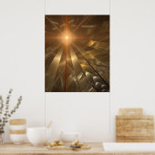 'Reflektiertes Licht' Poster (Küche)