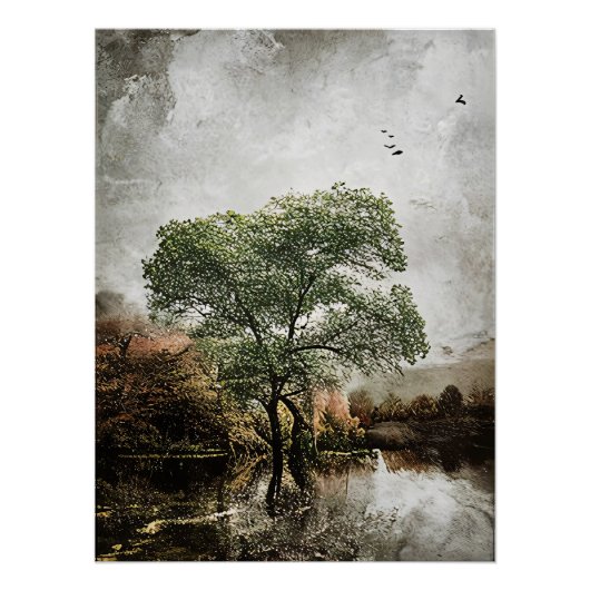 Reflektiertes Schweigen Poster (Vorderseite)