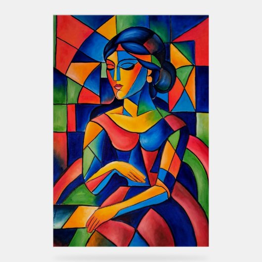 Reflektion Acrylschild (Vorderseite)