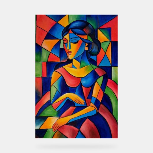 Reflektion Acrylschild (Vorderseite)