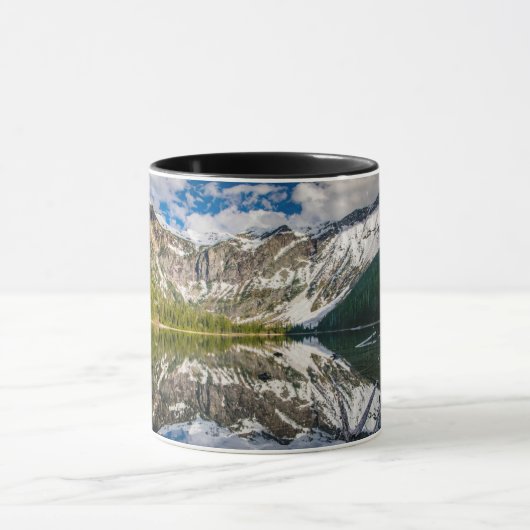 Reflektion am Lawinensee Tasse (Zentrum)