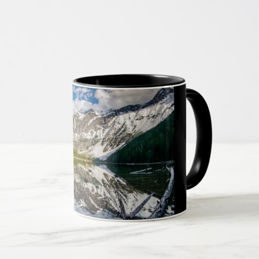 Reflektion am Lawinensee Tasse (VorderseiteRechts)