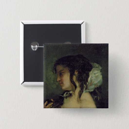 Reflektion, c.1864-66 button (Vorne & Hinten)