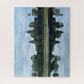 Reflektion der Angkor Wat Puzzle (Vertikal)