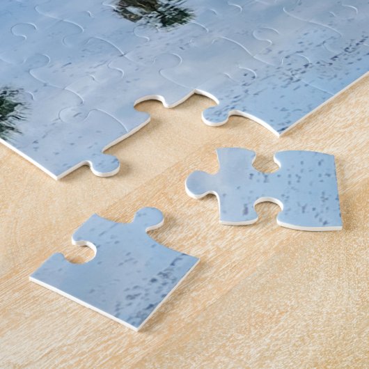 Reflektion der Angkor Wat Puzzle (Seite)