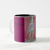 Reflektion der Imagination Tasse (Vorderseite Links)