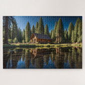 Reflektion der Kabine Puzzle (Horizontal)