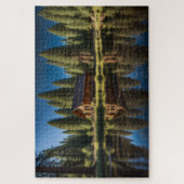 Reflektion der Kabine Puzzle (Vertikal)