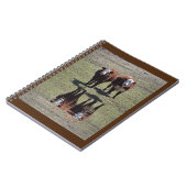 Reflektion der Kuh Notizblock (Linke Seite)