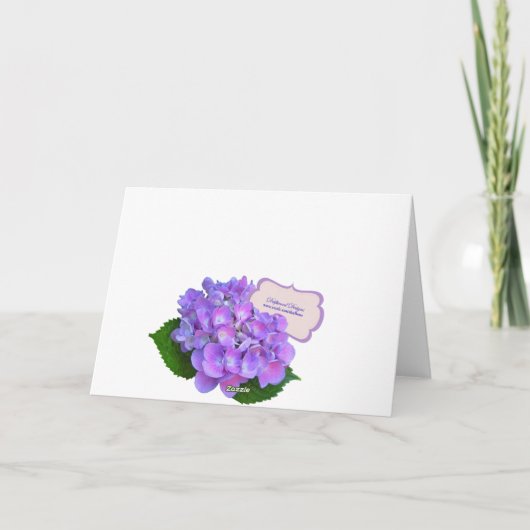 Reflektion der Mutter Karte (Rückseite)