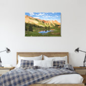 Reflektion der Roten Berge Leinwanddruck (Insitu (Schlafzimmer))