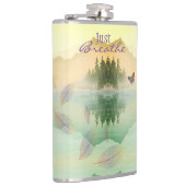 Reflektion der Zitrusfrüchte Flachmann (Rechts)