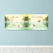 Reflektion der Zitrusfrüchte Leinwanddruck (Insitu (Holzboden))