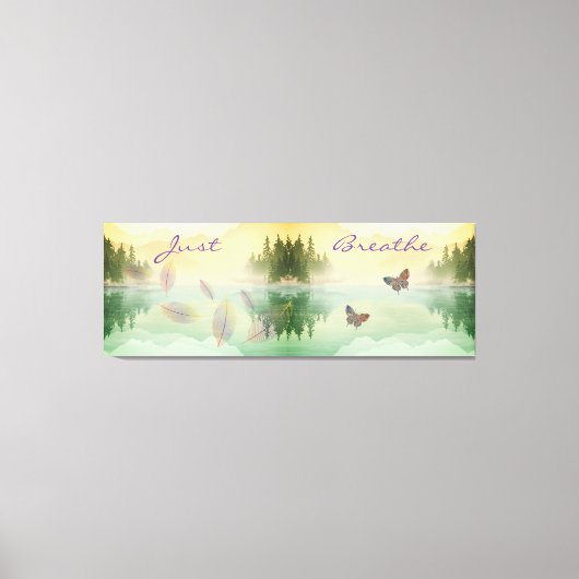 Reflektion der Zitrusfrüchte Leinwanddruck (Vorderseite)