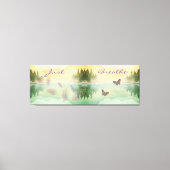 Reflektion der Zitrusfrüchte Leinwanddruck (Vorderseite)