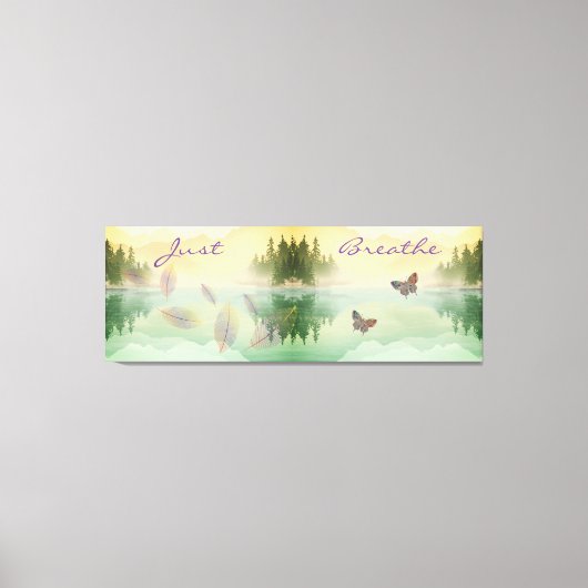 Reflektion der Zitrusfrüchte Leinwanddruck (Vorderseite)