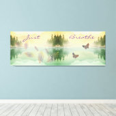 Reflektion der Zitrusfrüchte Leinwanddruck (Insitu (Holzboden))