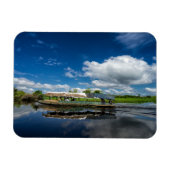 Reflektion des Bootes Magnet (Horizontal)