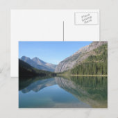 Reflektion des Lawinensees Postkarte (Vorne/Hinten)
