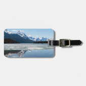 Reflektion des Maligne Sees - Jasper, Alberta, Kan Gepäckanhänger (Vorderseite horizontal)