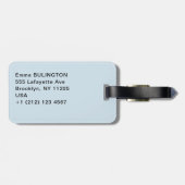 Reflektion des Maligne Sees - Jasper, Alberta, Kan Gepäckanhänger (Rückseite horizontal)