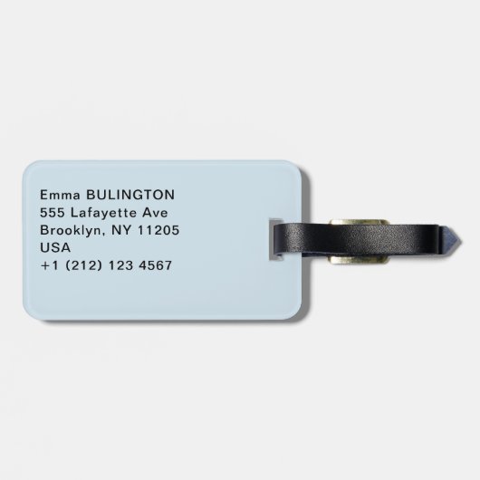 Reflektion des Maligne Sees - Jasper, Alberta, Kan Gepäckanhänger (Rückseite horizontal)